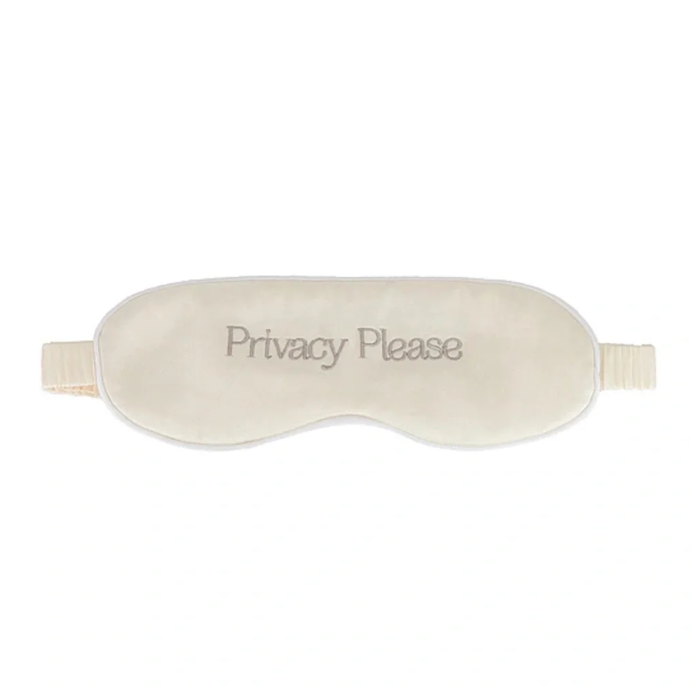 NWT PRIVACY PLEASE ESTELLE EYE MASK IN IVORY - Picture 1 of 3